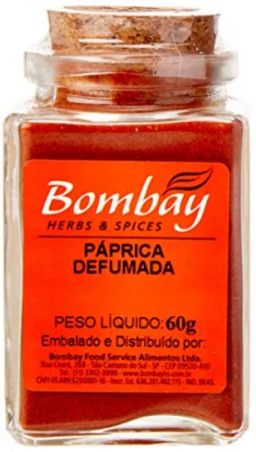 Paprica Defumada Bombay 60g - BOMBAY