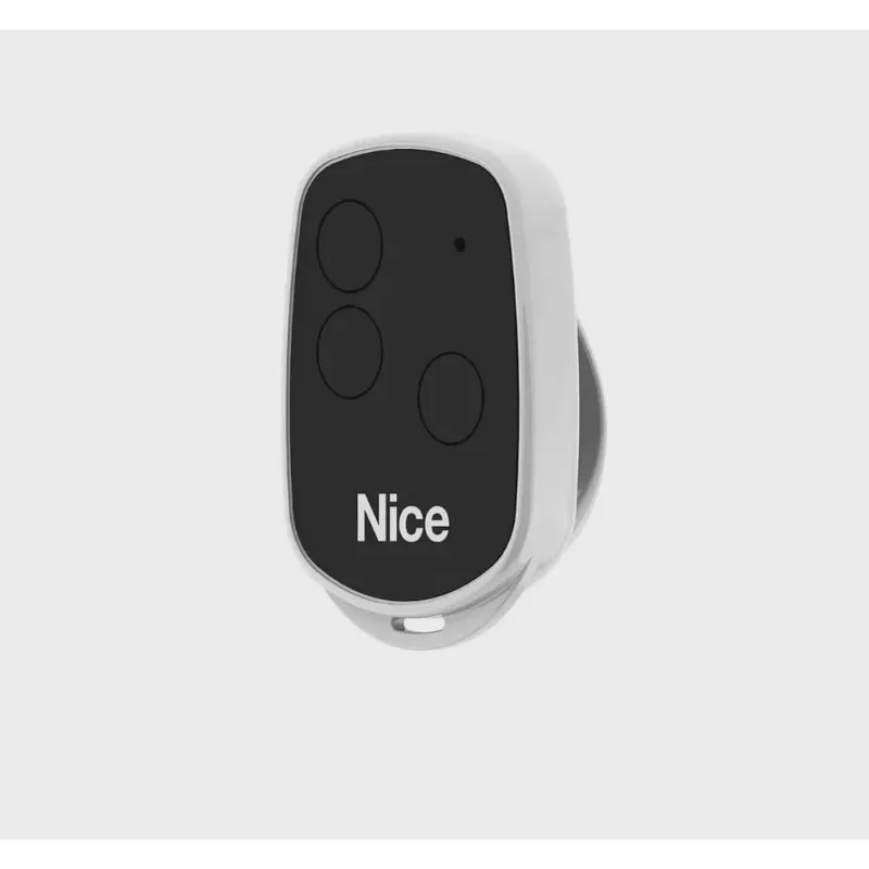 Controle Remoto Nice Preto 433mhz Open Tech Learning Code