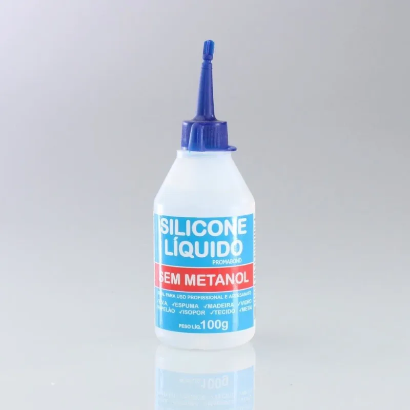COLA DE SILICONE LIQUIDO PROMABOND COM 100G Unica