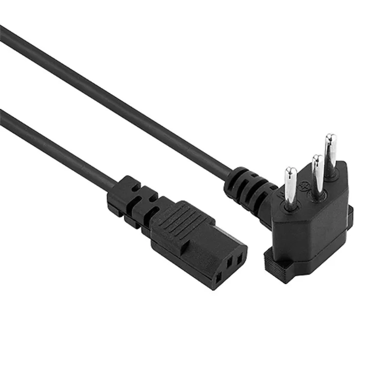 Cabo Força Para Fonte Pc Atx 3 Pinos 90º 3 Metros