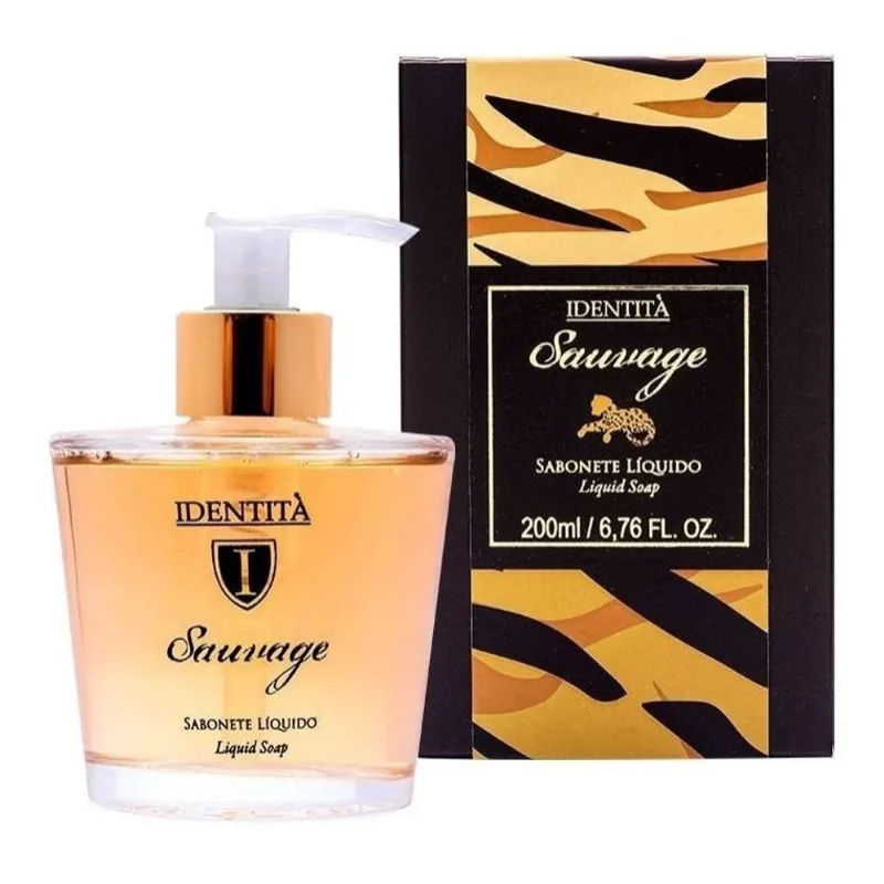 Identitá - Sabonete Líquido - Sauvage Onça 200ml