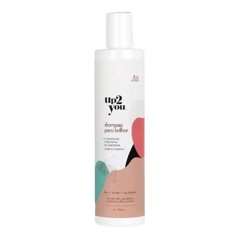 Shampoo Up2you Para Brilhar Cabelos Normais 300ml