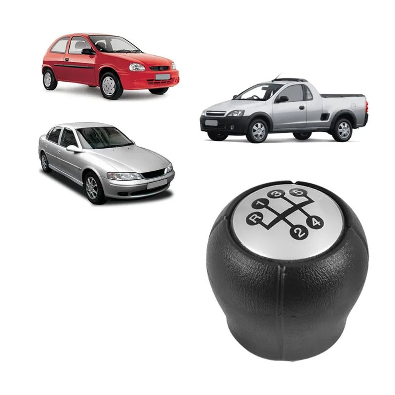 Manopla Corsa Astra 98 a 12 Celta 02 a 08 Vectra 97 a 05 Lente Prata NAT