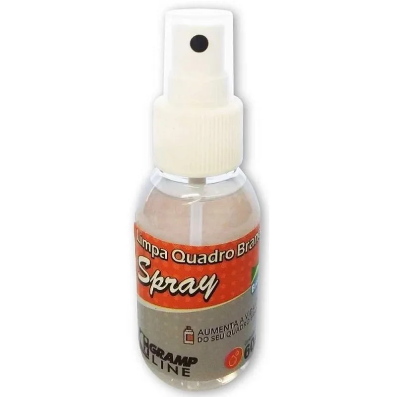 Limpa Quadro Branco Spray QB-30 60ML Atóxico para Escola Gramp Line - GRAMP LINE - Agro
