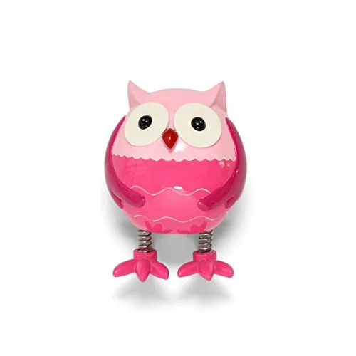 Cofre Ludi Coruja C/pernas Rosa - LUDI - Mercearia