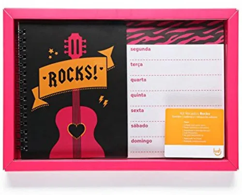 Kit Recados Ludi Rocks - LUDI - Papelaria