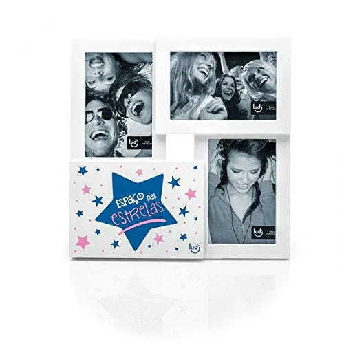 Porta Retrato Ludi Triplo Estrelas - LUDI - Mercearia