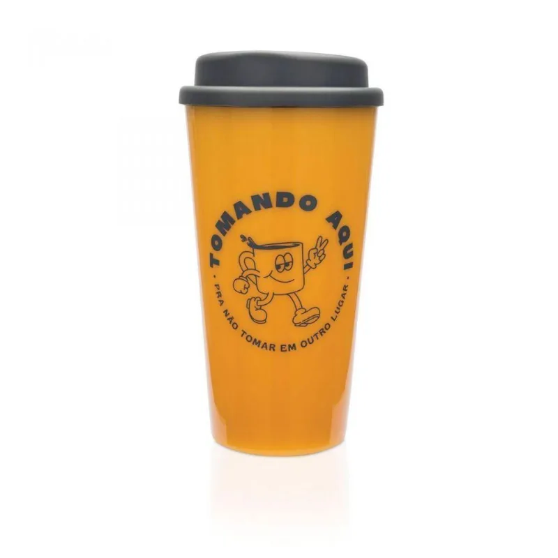 Copo Para Viagem Tomando Aqui
