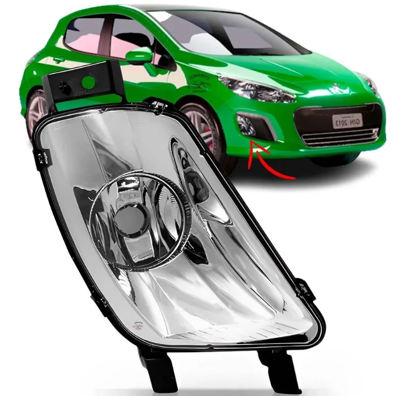 Farol Auxiliar Milha Lado Direito Peugeot 2013