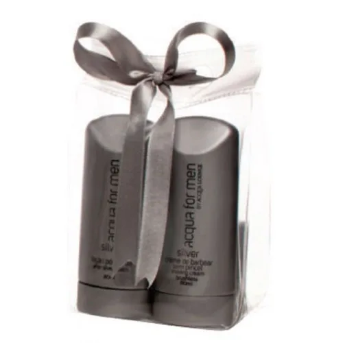 Kit Acqua Lounge Men Laco Silver - SILVER