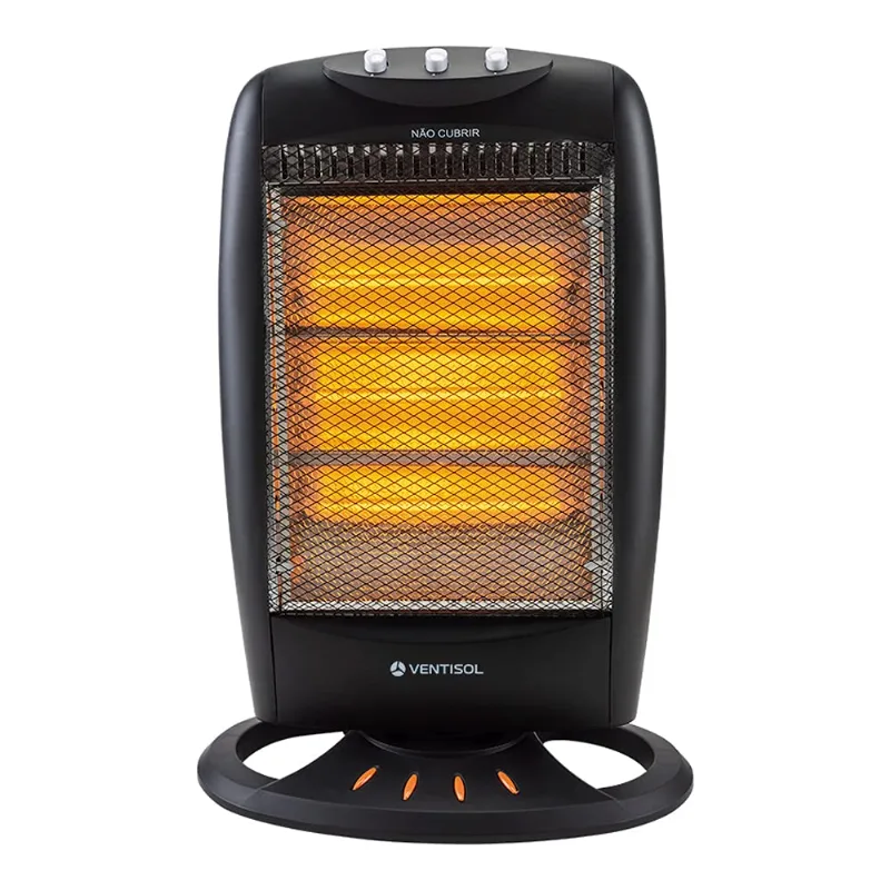 Aquecedor Domestico Halogeno 220 Volts Premium - 816 - Ventisol Ventisol