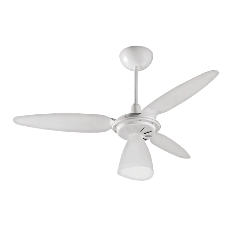 Ventilador de teto 110V com 3 pás Wind Light branco Ventisol
