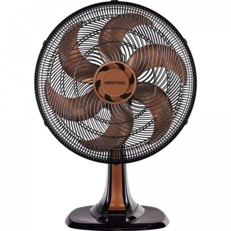 Ventilador De Mesa Ventisol Turbo 6 40cm Bronze 220v - Ventisol - Ar E Ventilação