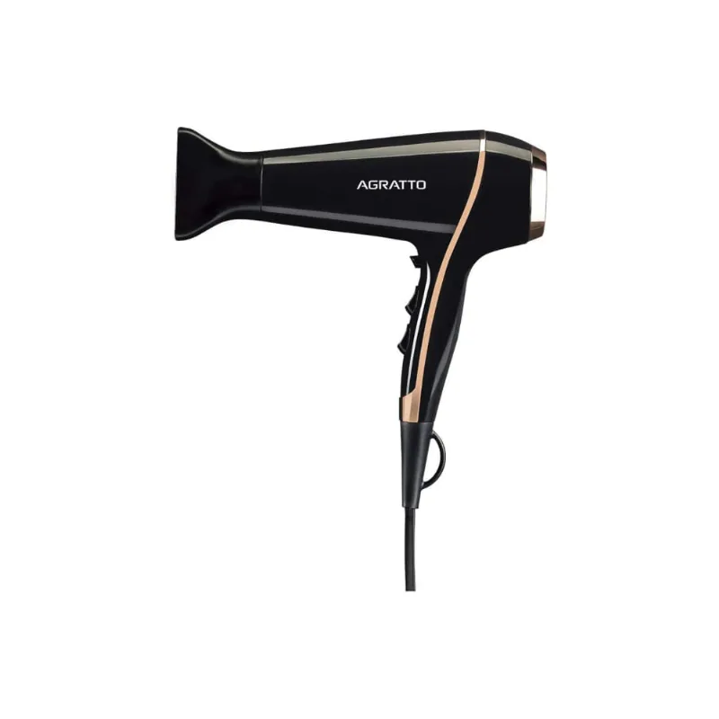 Secador de Cabelos Della Preto 1900W 220V Agratto