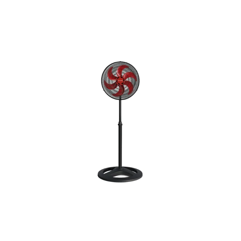 Ventilador Oscilante de Coluna Turbo 50cm Vermelho 127V Premium Ventisol