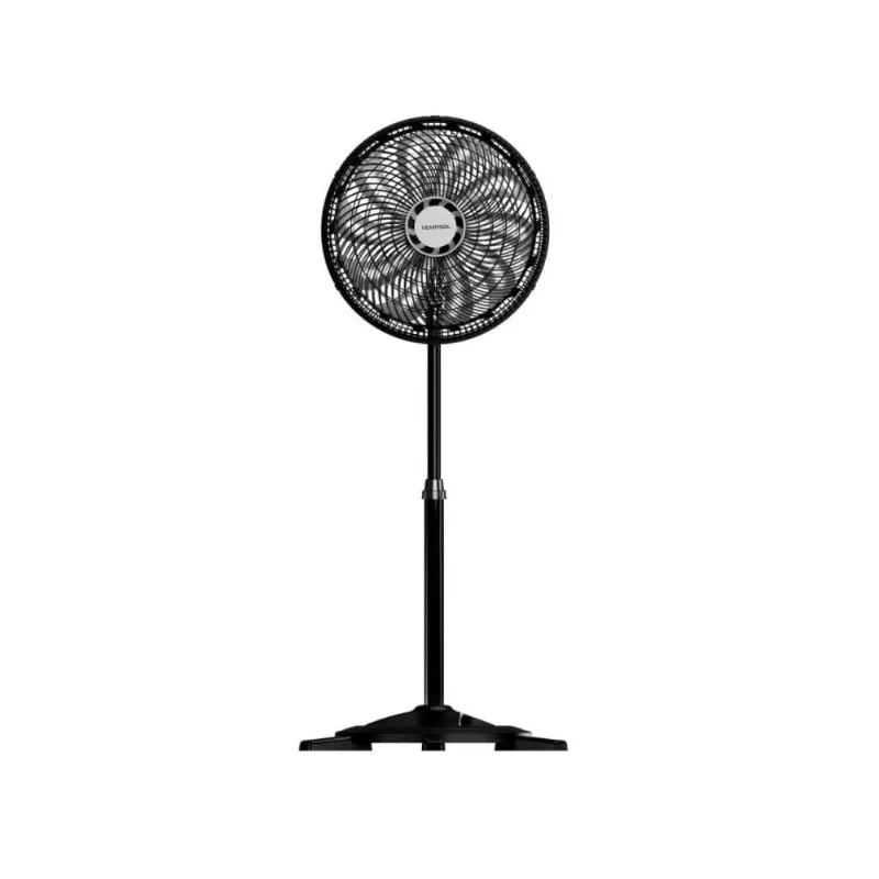 Ventilador Coluna 40cm Turbo 10 Pas 220v Preto