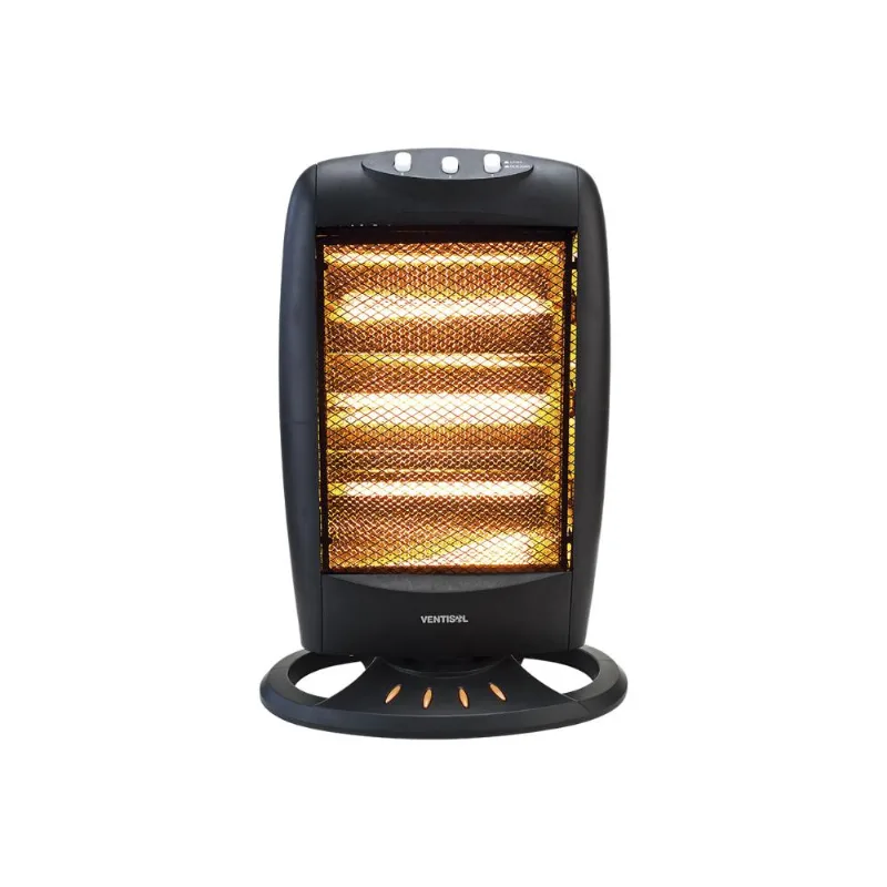 Aquecedor Halogeno Oscilante AH02I-00 220V Ventisol Preto