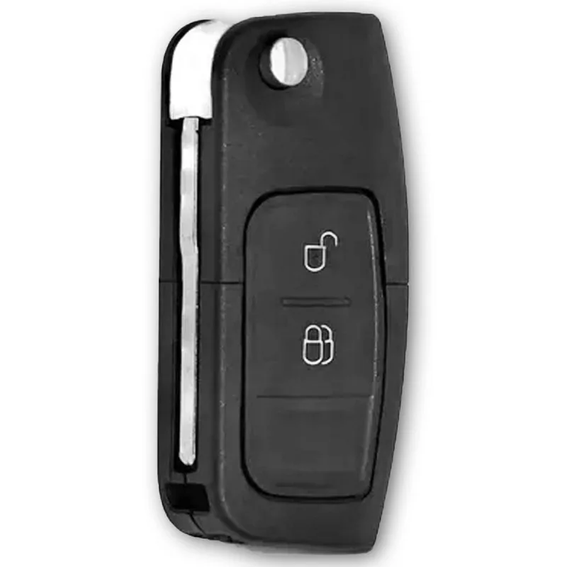 Carcaça Chave Canivete Ford Ecosport 2 Botões Abs 2013-2015
