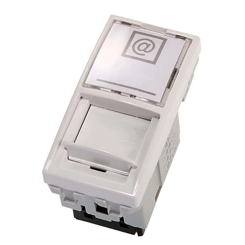 Módulo para tomada RJ45 8 fios blanco Única Schneider