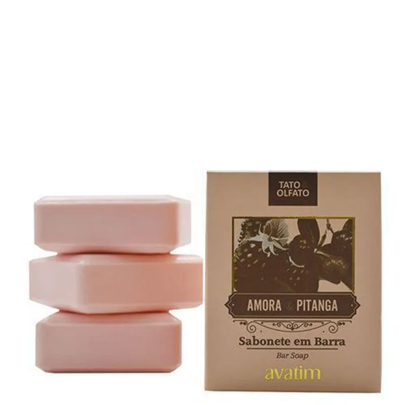 Sabonete Em Barra Amora & Pitanga 100 G (Caixa 3 Uni)