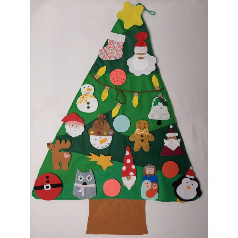 Árvore de Natal Montessoriana Feltro