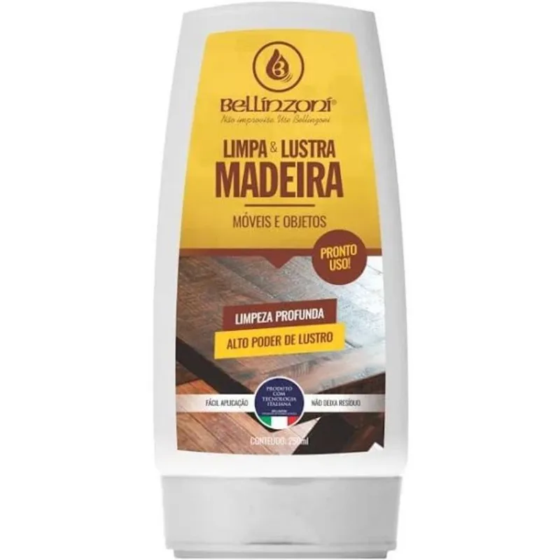 limpa e lustra madeira 190ml bellinzoni - 204