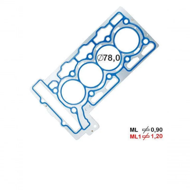 Junta Cabeçote Motor Aço1,20Mm 408 508 C4 C3 Lounge C5