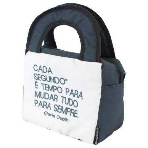 Lancheira Termica Cada Segundo Zn - ZONA CRIATIVA - Papelaria