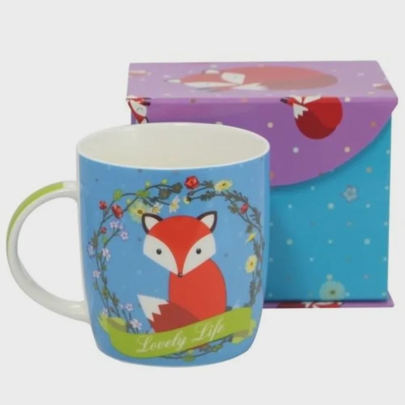 Caneca 320ml Raposinha - Não Disponível - Utilidades Domesticas