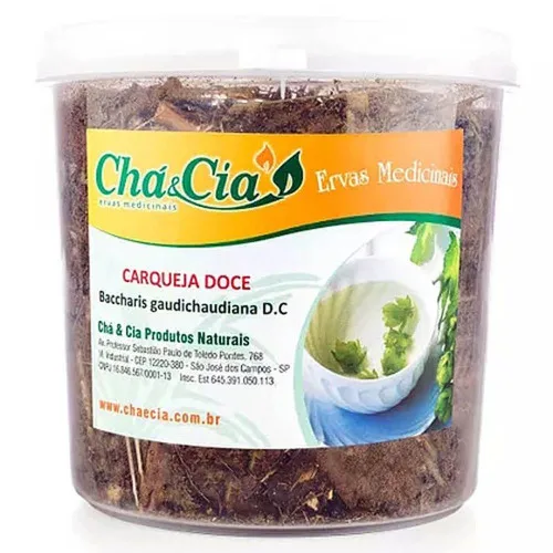 Carqueja Doce 60g Cha E Cia Ervas Medicinais - CHA E CIA - Mercearia