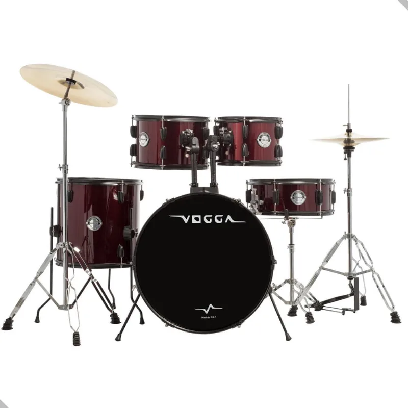 Bateria Acustica Vogga Urban Vpd120 20 Wr Vinho
