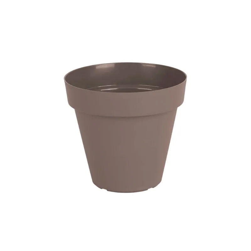 Vaso para Plantas em Polietileno Sampa Taupe 19X20CM - I.SAMP.020.019.34 - Vasart