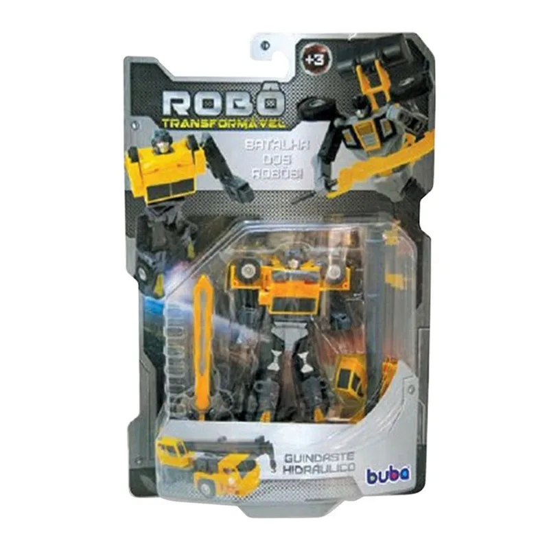 Robô Transformável Guindaste Hidráulico - Buba