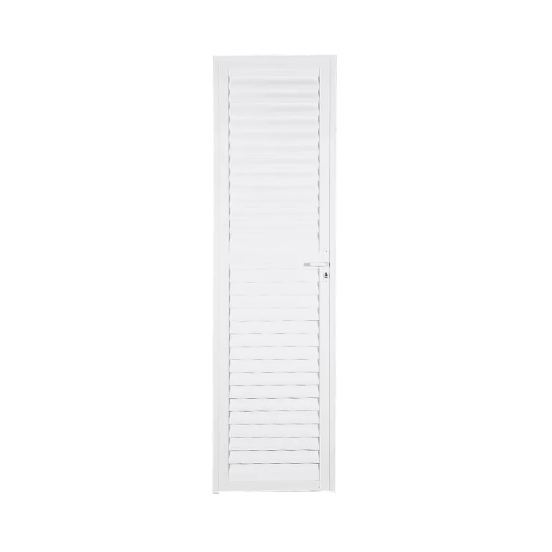 Porta de Giro MGM Soft Laminada Abertura Esquerda 210X60CM Branco