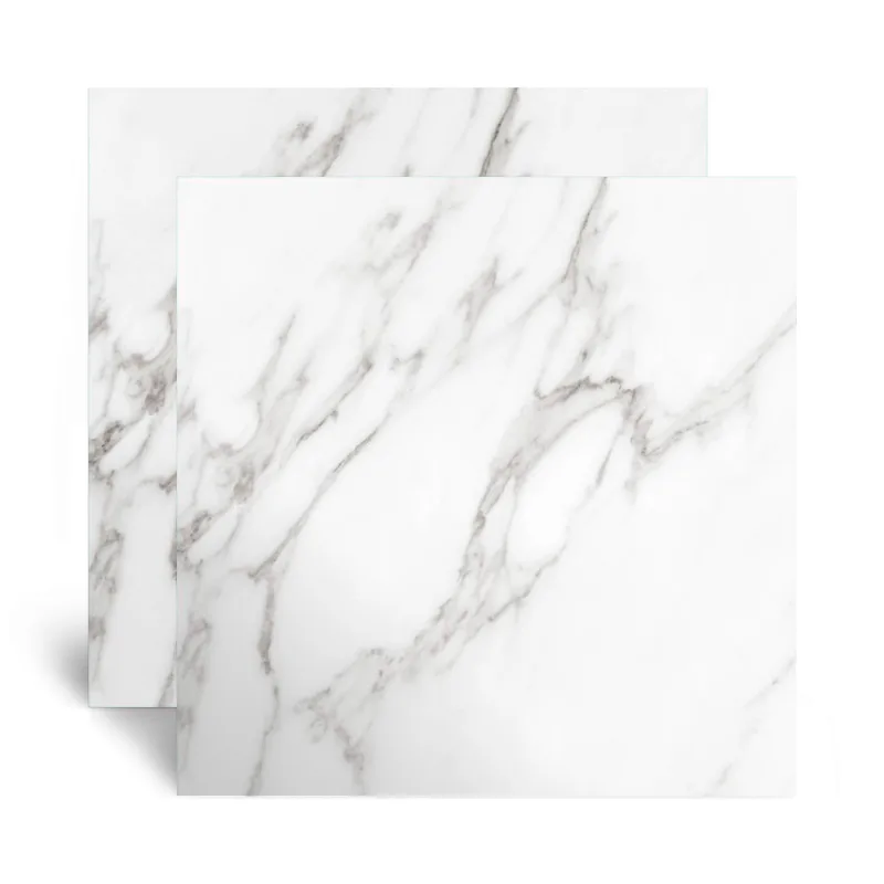 Piso Marmorizado Brilhante ALaska Tipo A 58X58CM - Incenor