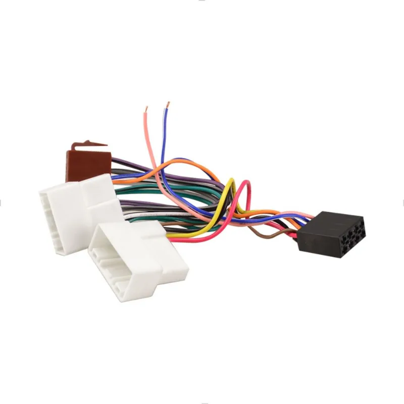 Chicote para Rádio Automotivo Original Hyundai HB20 IX35 Kia 4 Conectores Anxt