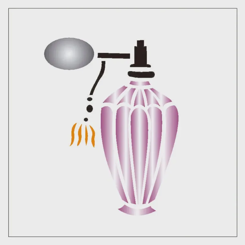 Stencil Sp. 10x10 291 Perfume