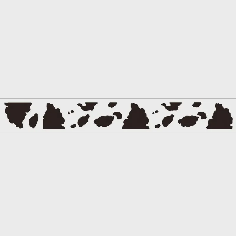 Stencil Sp. 04x30 354 Pele de Vaca