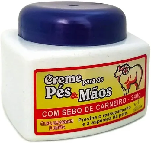 Creme Pes E Maos 250g - SAN JULY - Higiene E Beleza