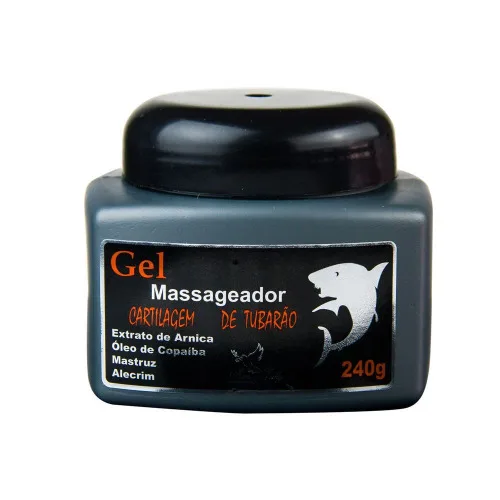 Gel Massageador Cartilagem De Tubarao 240g - SAN JULY - Higiene E Beleza