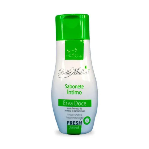 Sabonete Intimmo Erva Doce 200mg San Jully Ind. Com. Cosmeticos - SAN JULY - Higiene E Beleza