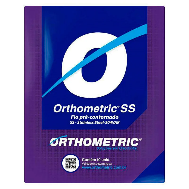 Arco de Aço SS Stainless Redondo - Orthometric 26.0837