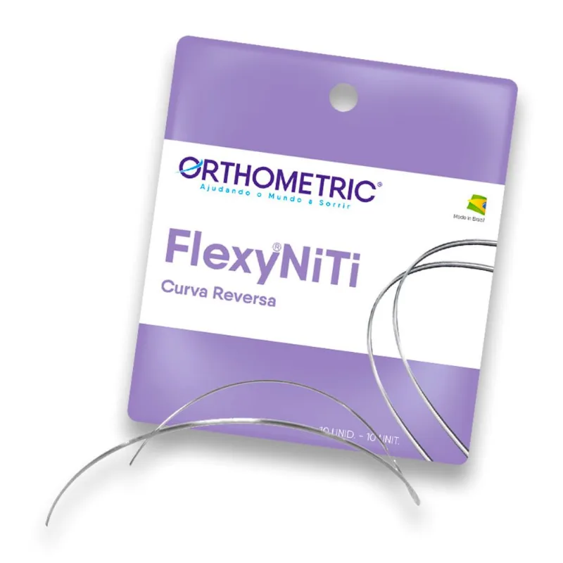 Flexy Niti Reverse Curve Upper - Orthometric Flexy Niti Reverse Curve 0,021X0,025 Lower - Orthometric