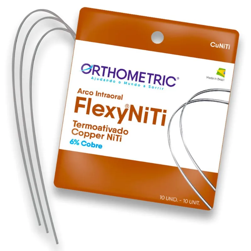 Flexy Niti Copper Alx Arch Wire Lower - Orthometric Flexy Niti Copper Alx Arch Wire 0,016X0,022 Lower - Orthometric
