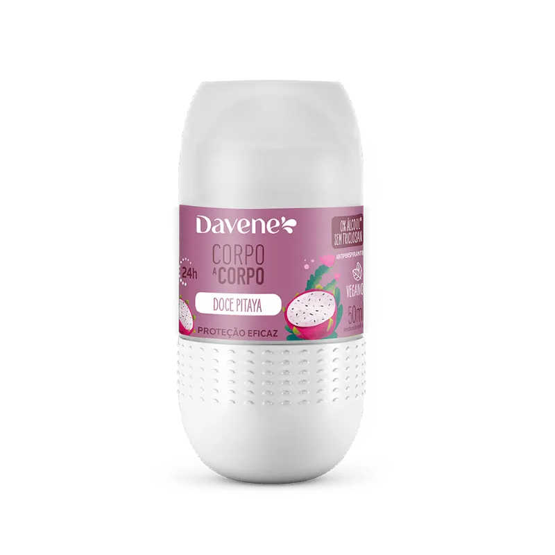 Desodorante Antipers Roll-On Corpo a Corpo Doce Pitaya 50ml