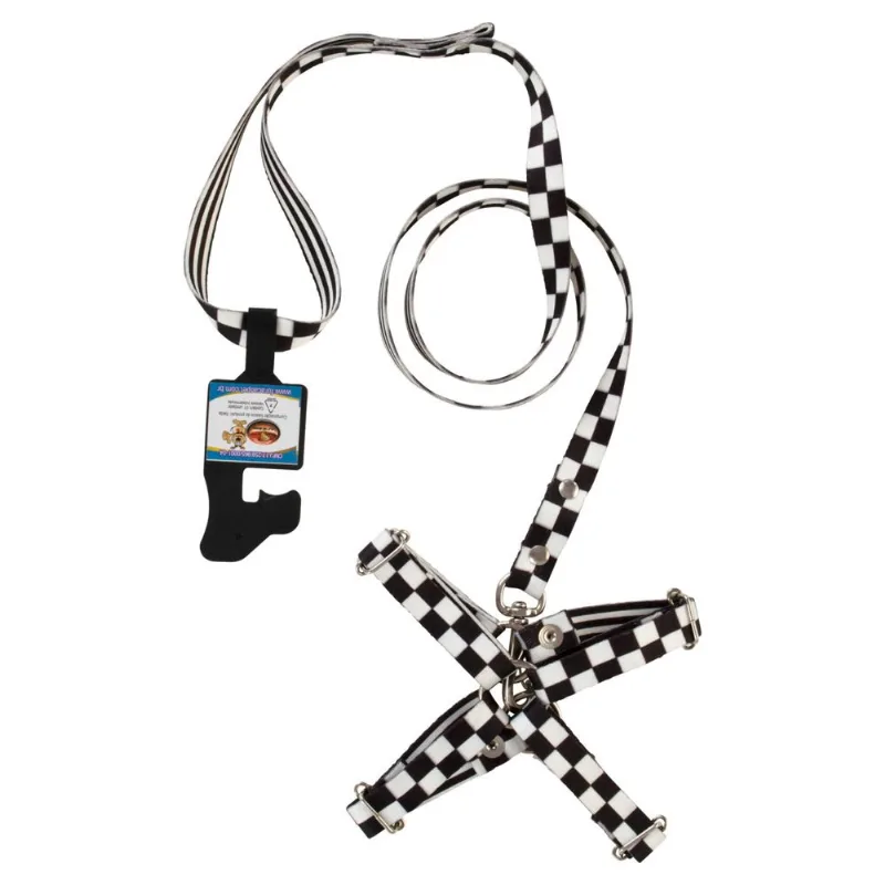 Conjunto de Guia Furacão Pet Seda c/ Peitoral N1