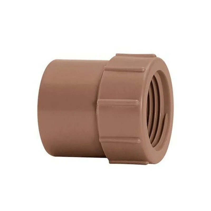 Luva Lisa Rosca Soldável 20 X 1/2 Pvc Plastubos 8860