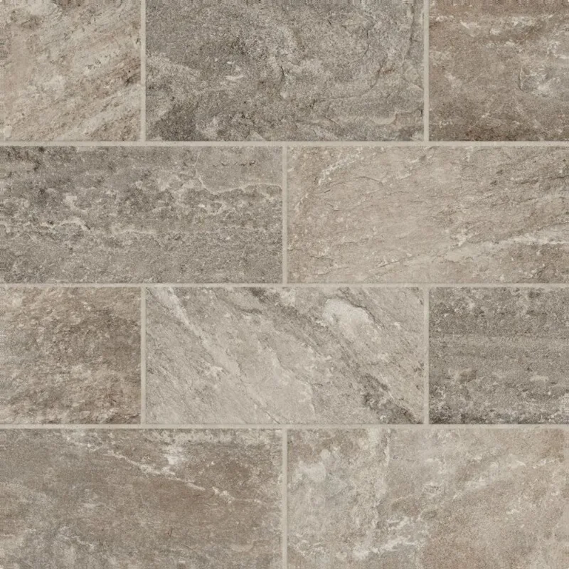 Cerâmica Piso Forte 50,8x50,8cm HD Stone Cinza Antideslizante Classe A