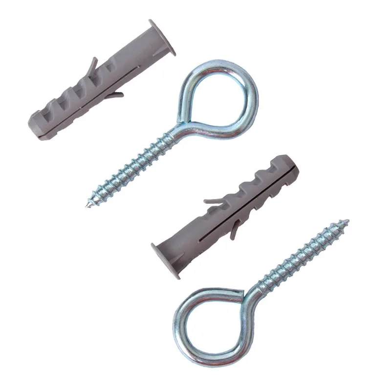 Pitao Bucha Nylon Com Aba 6 Mm - 5 Pc 323 Sfor