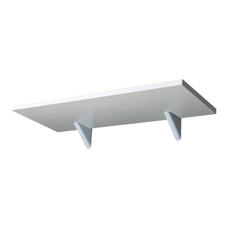 Prateleira Pratefix Classic com Suporte Vip 25x90 CM Branco